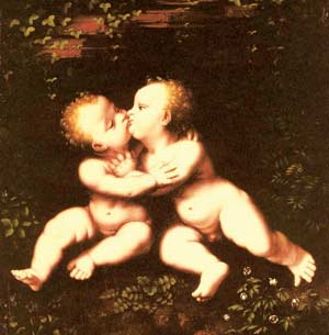 Леонардо да Винчи «Святые  младенцы»